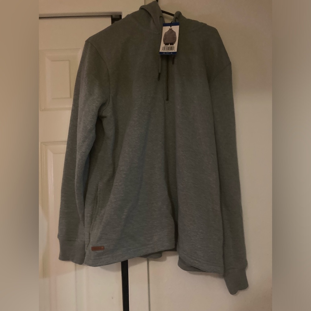 Half zip hoodie